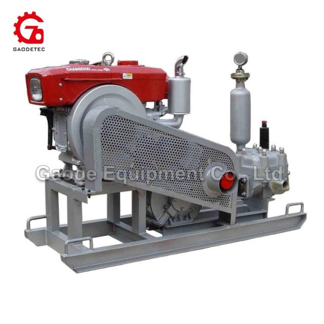 Gaodetec GDM130/20 grouting pump for consolidation grouting